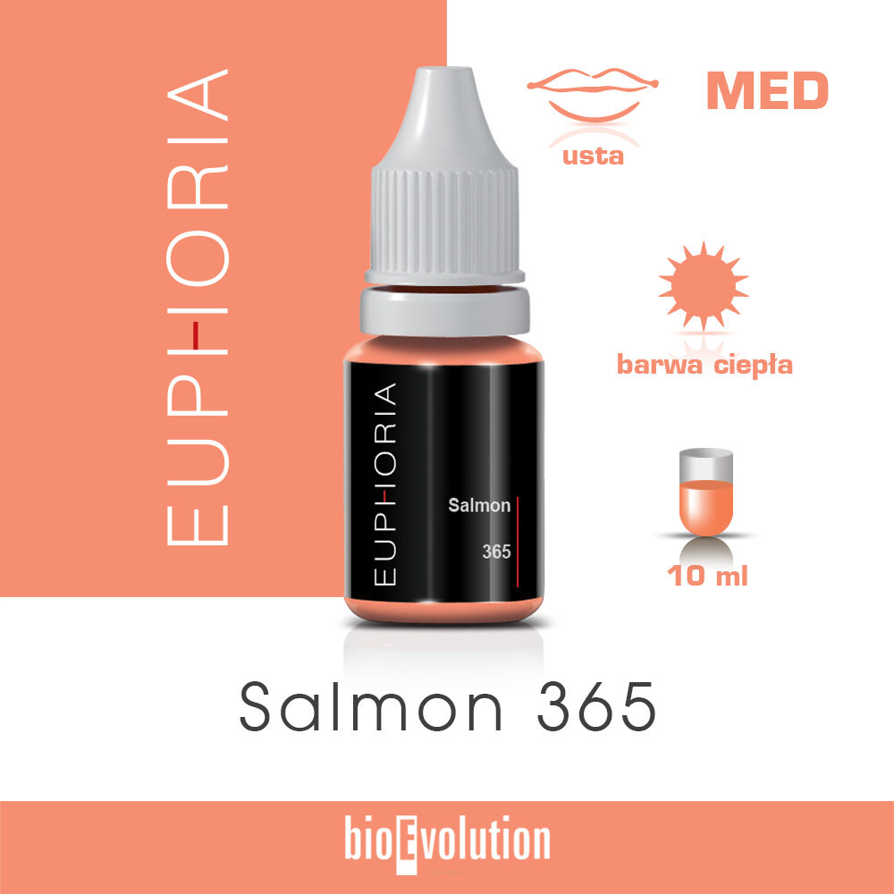 Pigment do makijażu permanentnego Salmon 365 - Euphoria - 10 ml