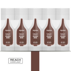 Pigmenty do makijażu permanentnego Brown 800 - 0,7 ml x 5