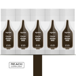 Pigmenty do makijażu permanentnego Brown 860 - 0,7 ml x 5