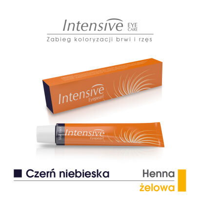 CZERŃ NIEBIESKA - henna żelowa INTENSIVE 20 ml