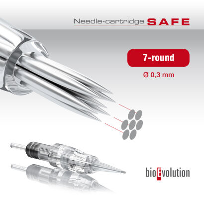Kartridż do makijażu permanentnego 7-round SAFE