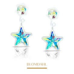 Kolczyki hipoalergiczne Star Rainbow 4/6 mm 