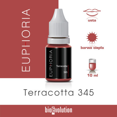 Pigment do makijażu permanentnego Terracotta 345 - Euphoria - 10 ml