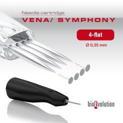 Kartridż do makijażu permanentnego 4-flat VENA/ SYMPHONY