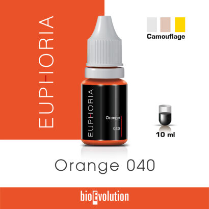 Pigment do makijażu permanentnego Orange 040 - Euphoria - 10 ml