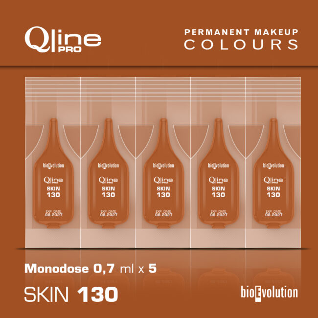 Pigmenty do makijażu permanentnego Skin 130 - 0,7 ml x 5