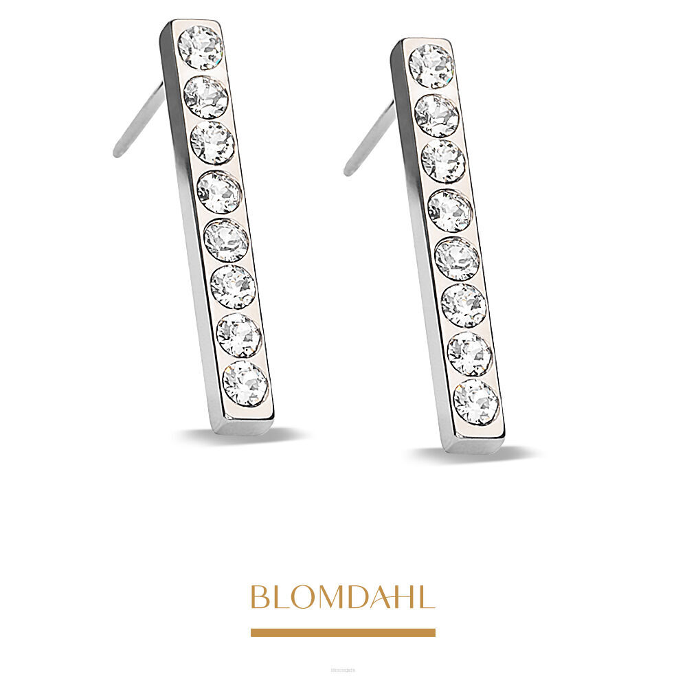 Kolczyki hipoalergiczne Pendant Brilliance Straight 20 mm 