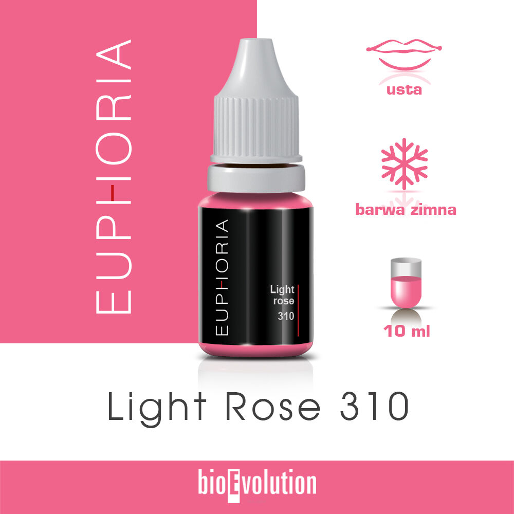 Pigment do makijażu permanentnego Light Rose 310 - Euphoria - 10 ml
