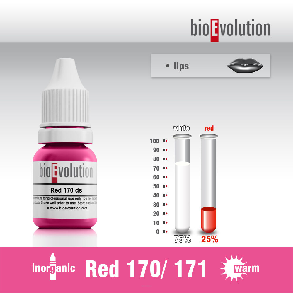 Pigment do makijażu permanentnego Red 170/ 171