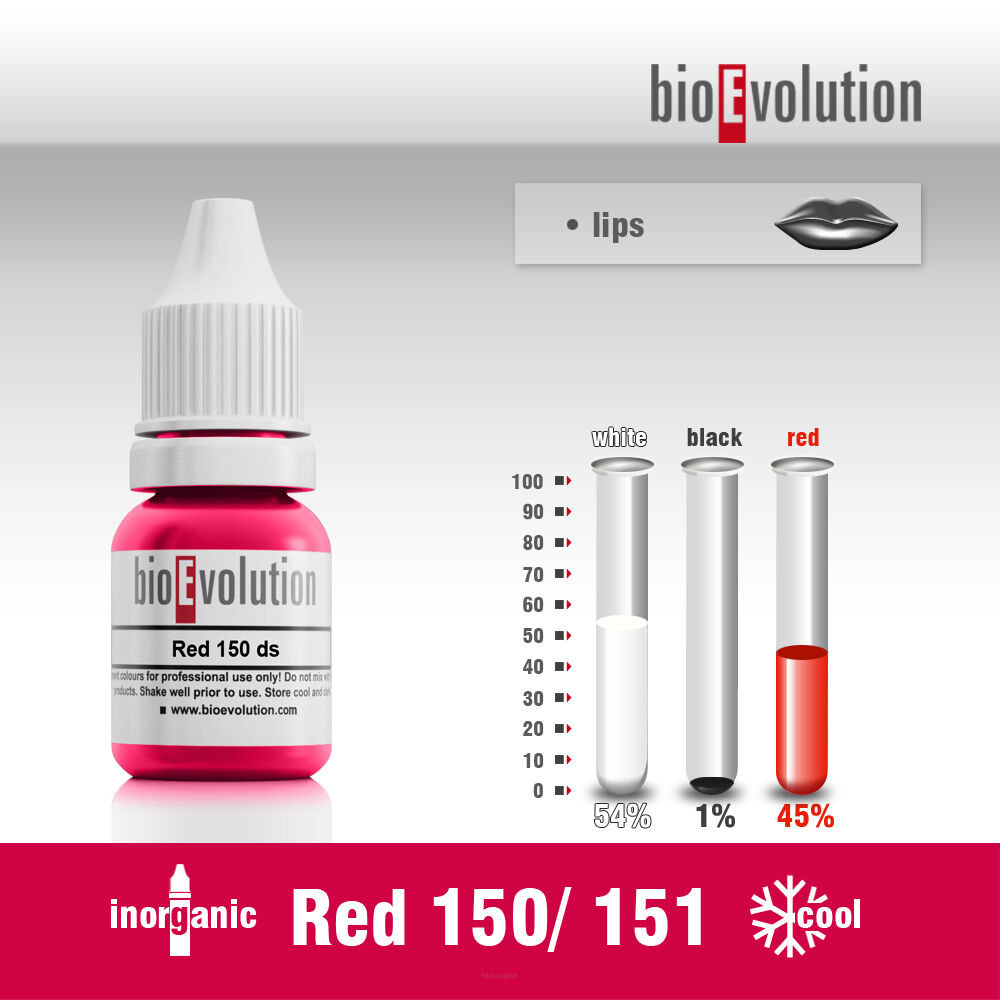 Pigment do makijażu permanentnego Red 150/ 151