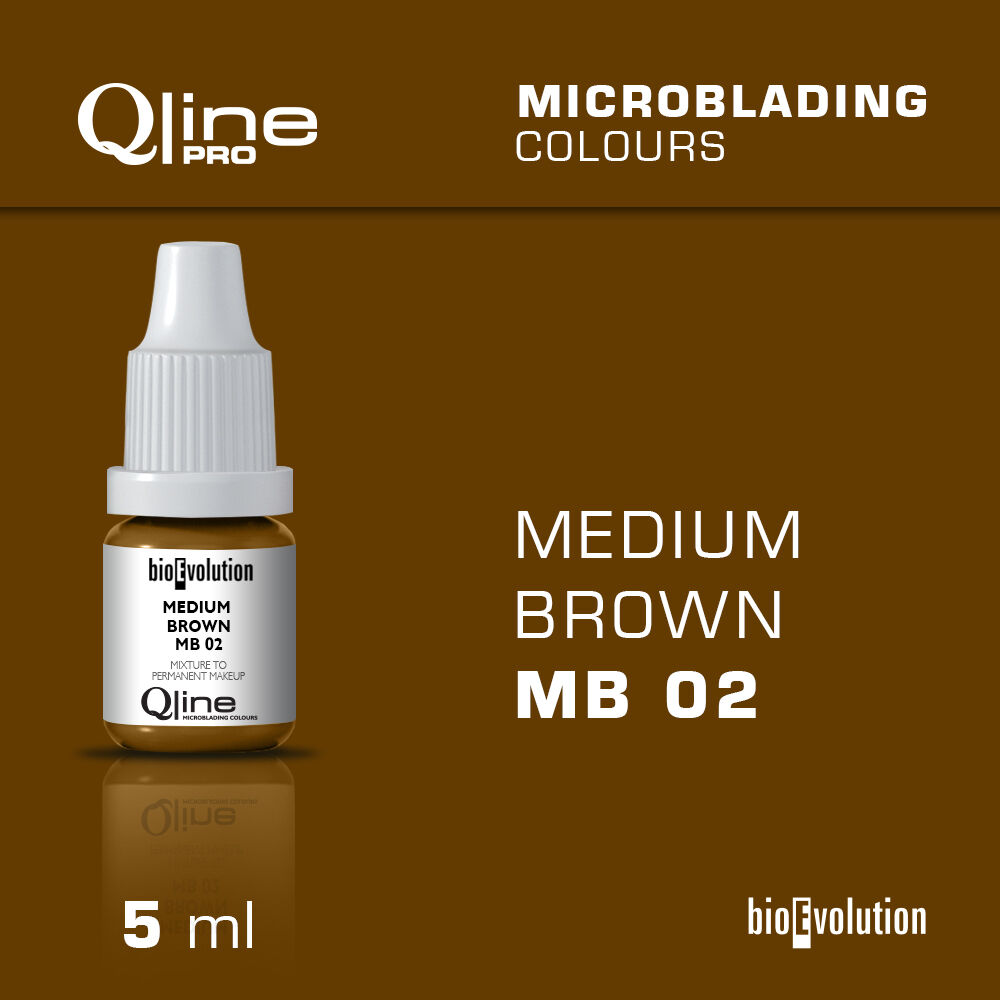 Pigment do microbladingu Medium Brown MB 02