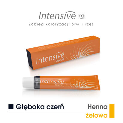 CZERŃ GŁĘBOKA - henna żelowa INTENSIVE 20 ml