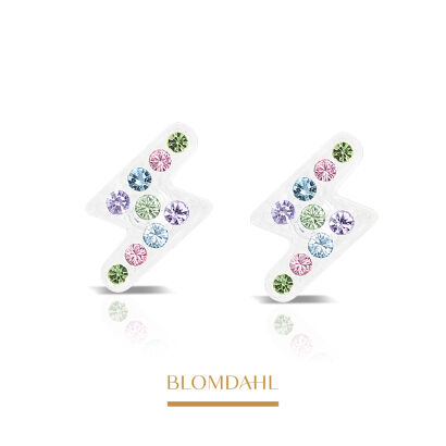 Kolczyki hipoalergiczne Brilliance Flash Light Fantasy 8 mm