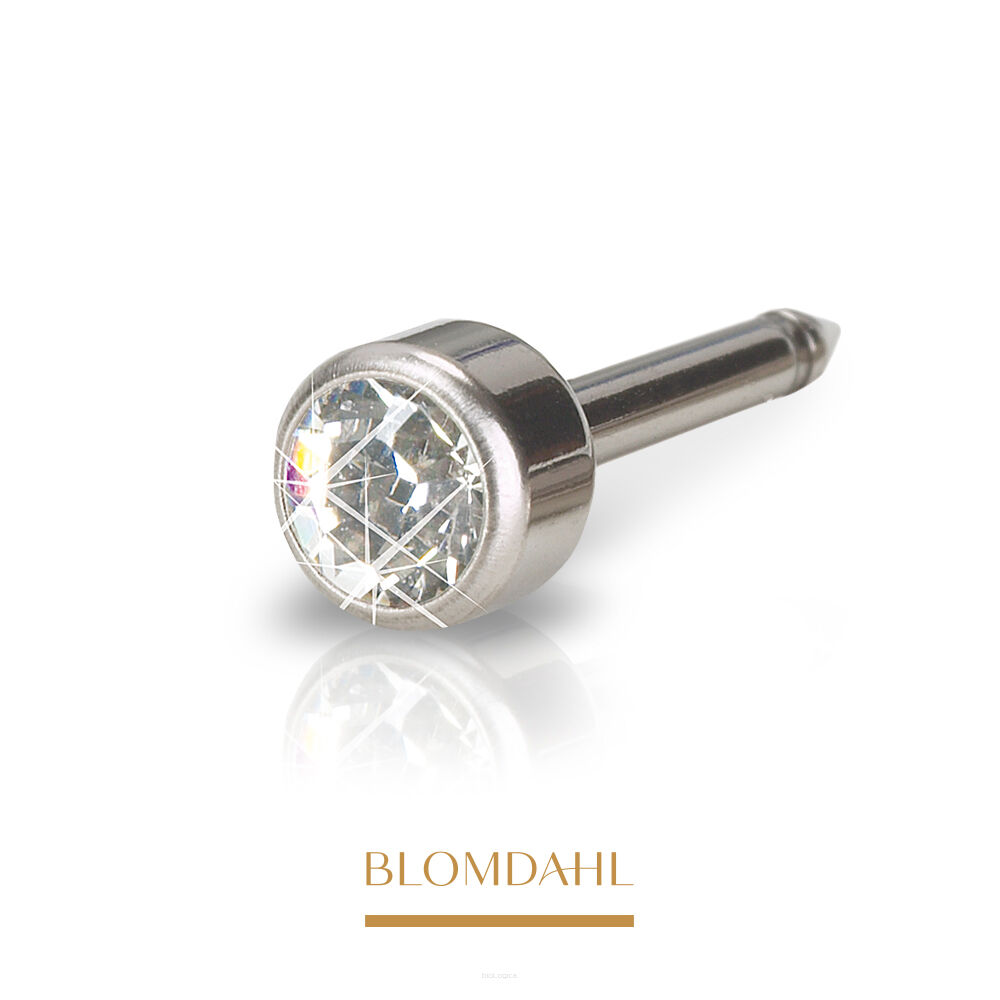 Kolczyk przekłuciowy Mini Bezel Crystal 3 mm (tylko do aparatu MINI)