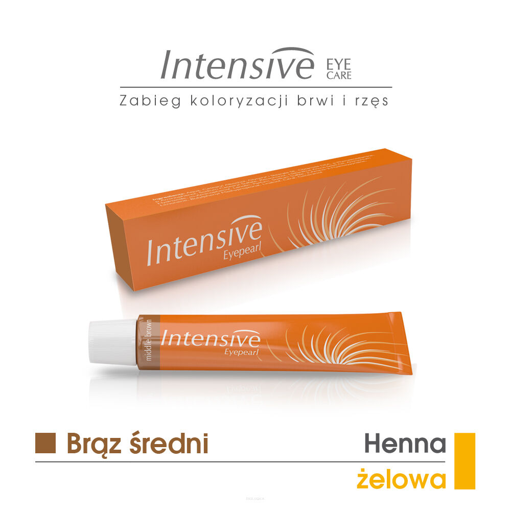 BRĄZ ŚREDNI - henna żelowa INTENSIVE 20 ml