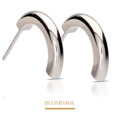 Kolczyki hipoalergiczne Pendant Round Curved 15 mm