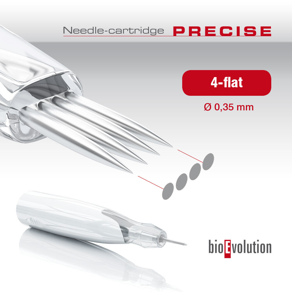Kartridż do makijażu permanentnego 4-flat PRECISE