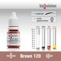 Pigment do makijażu permanentnego Brown 120