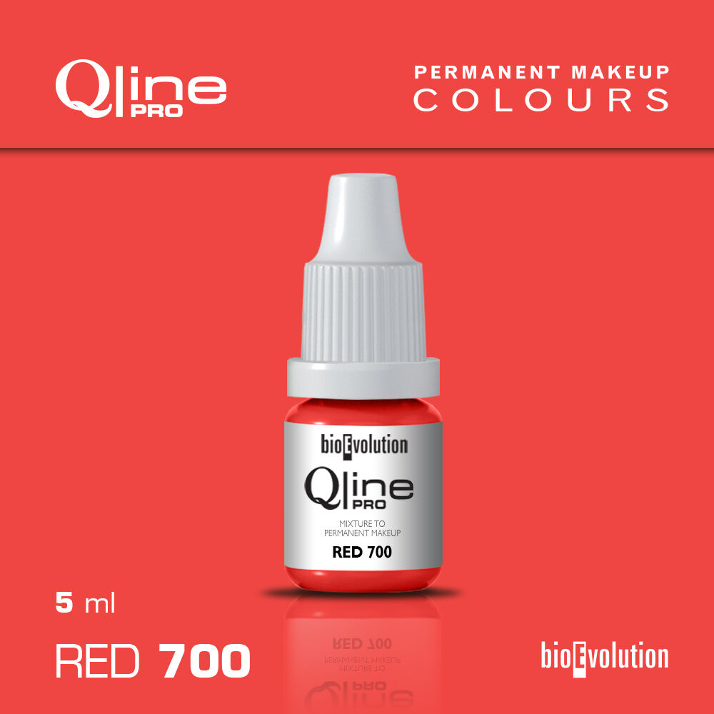 Pigment do makijażu permanentnego Red 700 - 5 ml