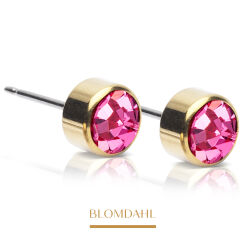Kolczyki hipoalergiczne Rose 5 mm 