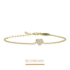 Bransoletka Brilliance Heart Crystal 8 mm 