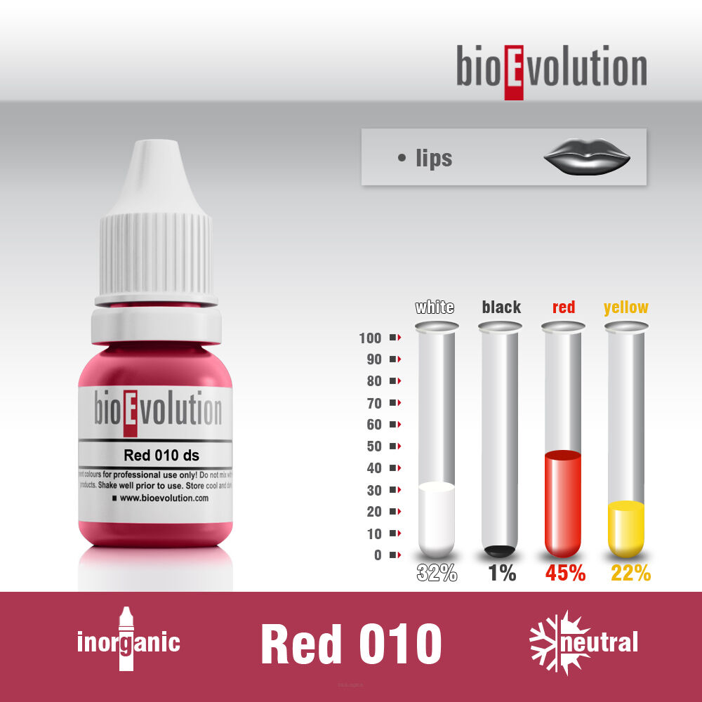 Pigment do makijażu permanentnego Red 010