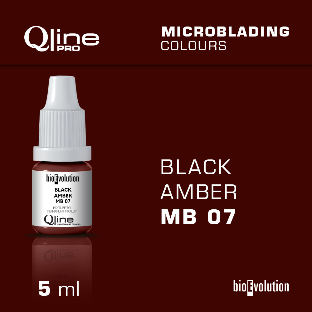 Pigment do microbladingu Black Amber MB 07