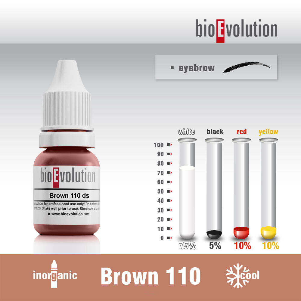 Pigment do makijażu permanentnego Brown 110