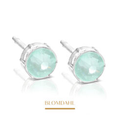 Kolczyki hipoalergiczne Soft Mint 6 mm