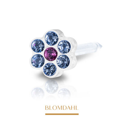 Daisy Alexandrite/ Rose 5 mm