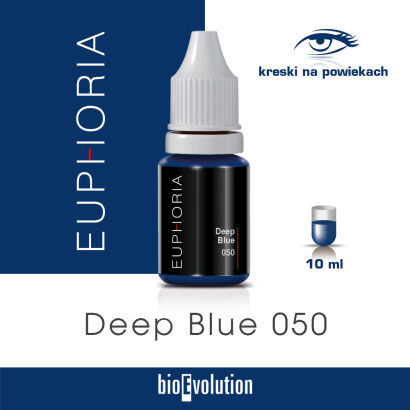 Pigment do makijażu permanentnego Deep Blue 050 - Euphoria - 10 ml