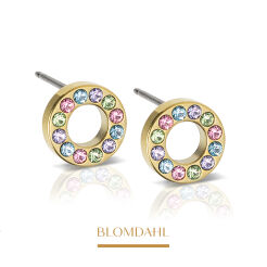 Kolczyki hipoalergiczne Brilliance Puck Hollow Light Fantasy 8 mm 