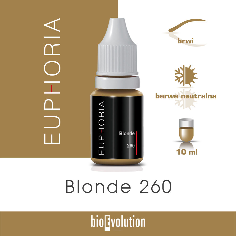 Pigment do makijażu permanentnego Blonde 260 - Euphoria - 10 ml