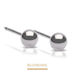Kolczyki hipoalergiczne Ball 4 mm 