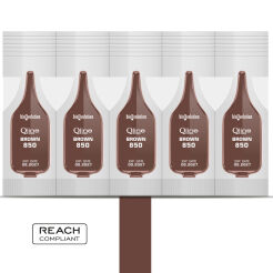 Pigmenty do makijażu permanentnego Brown 850 - 0,7 ml x 5