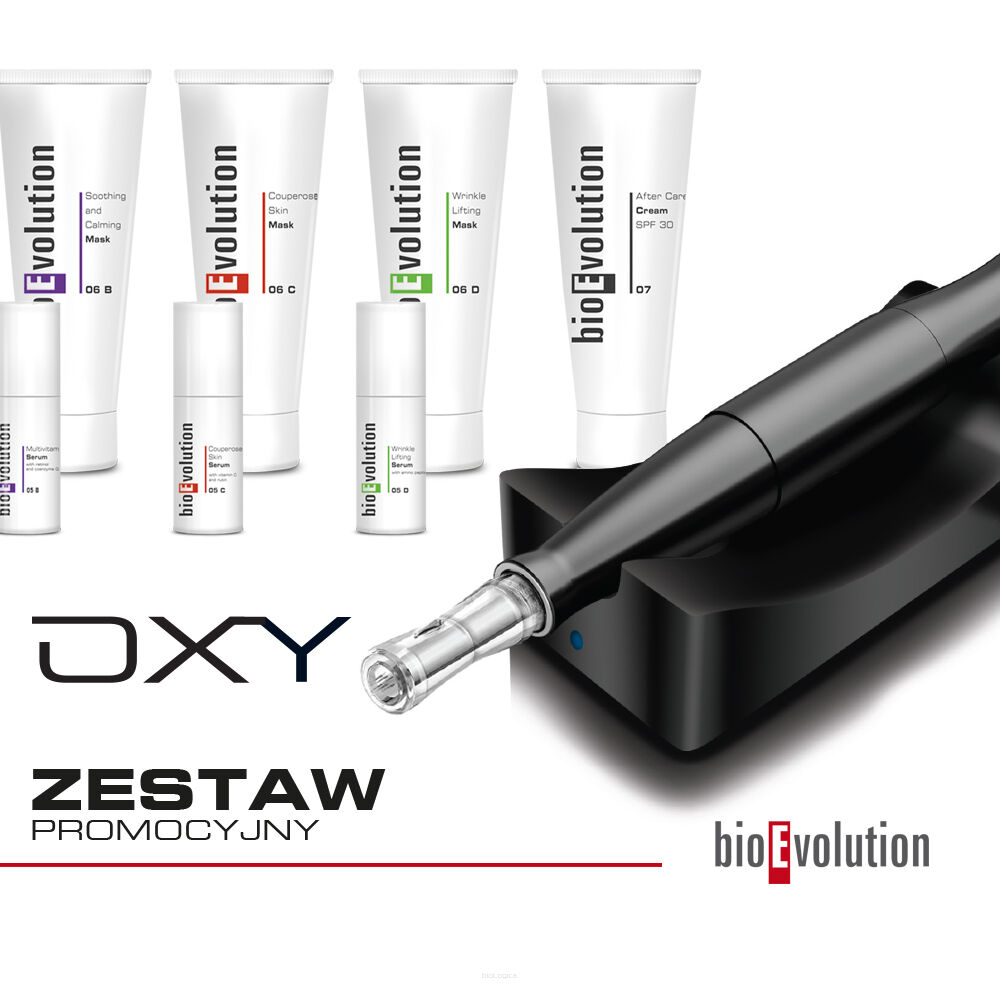 Urządzenie do mezoterapii mikroigłowej i makijażu permanentnego OXY Black + pakiet promocyjny