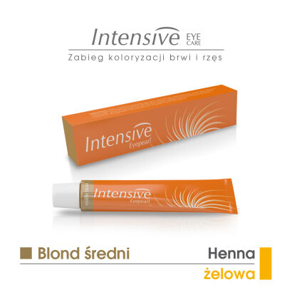 BLOND ŚREDNI - henna żelowa INTENSIVE 20 ml